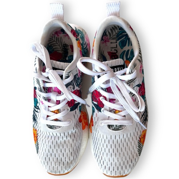 NOBULL Women's Floral White Sneakers - Picture 7 of 14